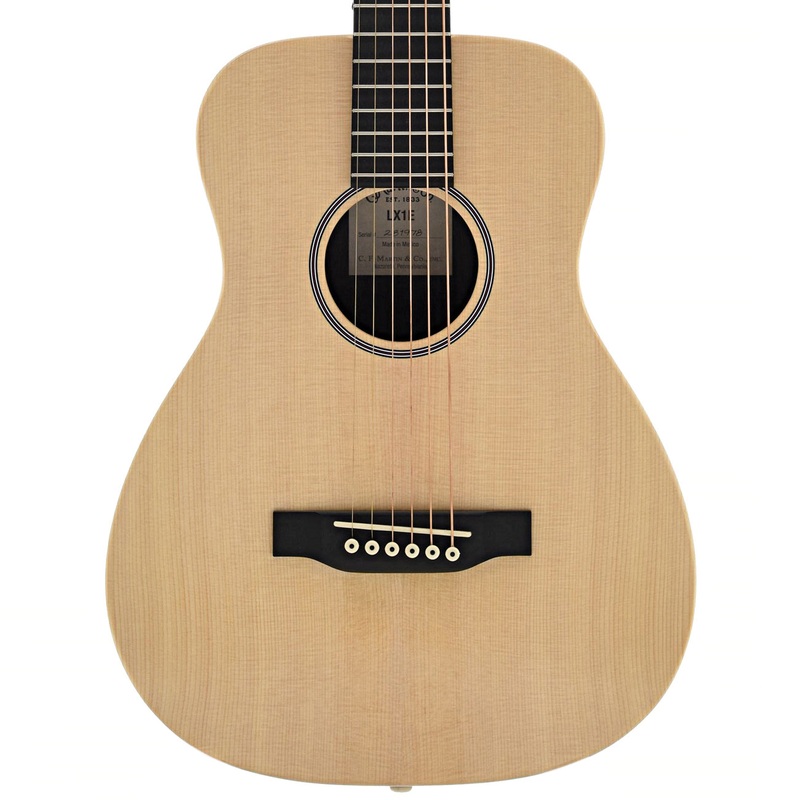Martin LX1E Lefthanded Little Martin Solid Spruce Top Guitar with Pickup & Gigbag