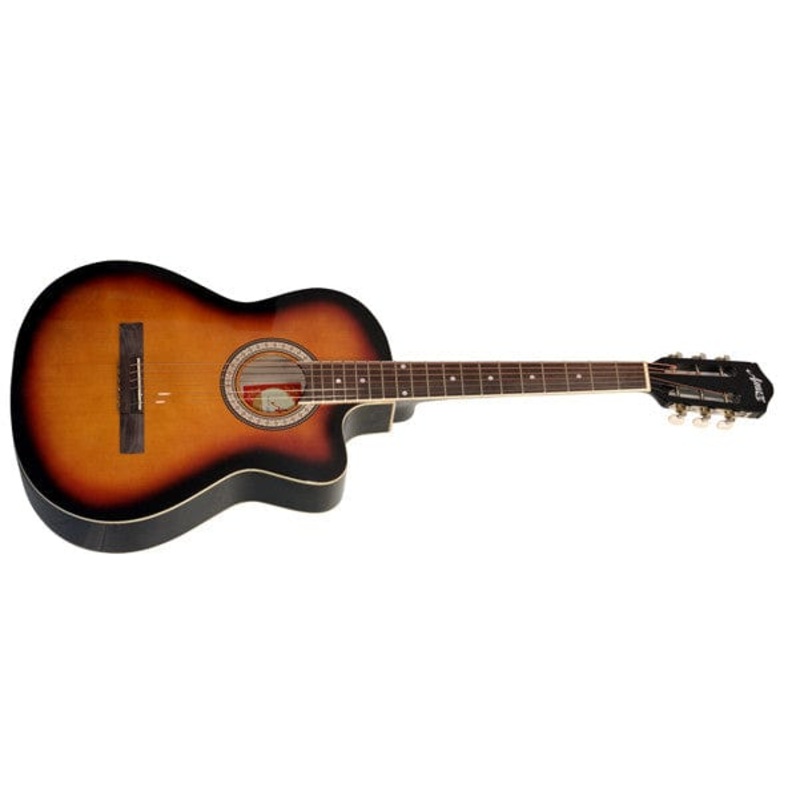 Amaze AW39C-201 Electro-Acoustic Guitar - Sunburst