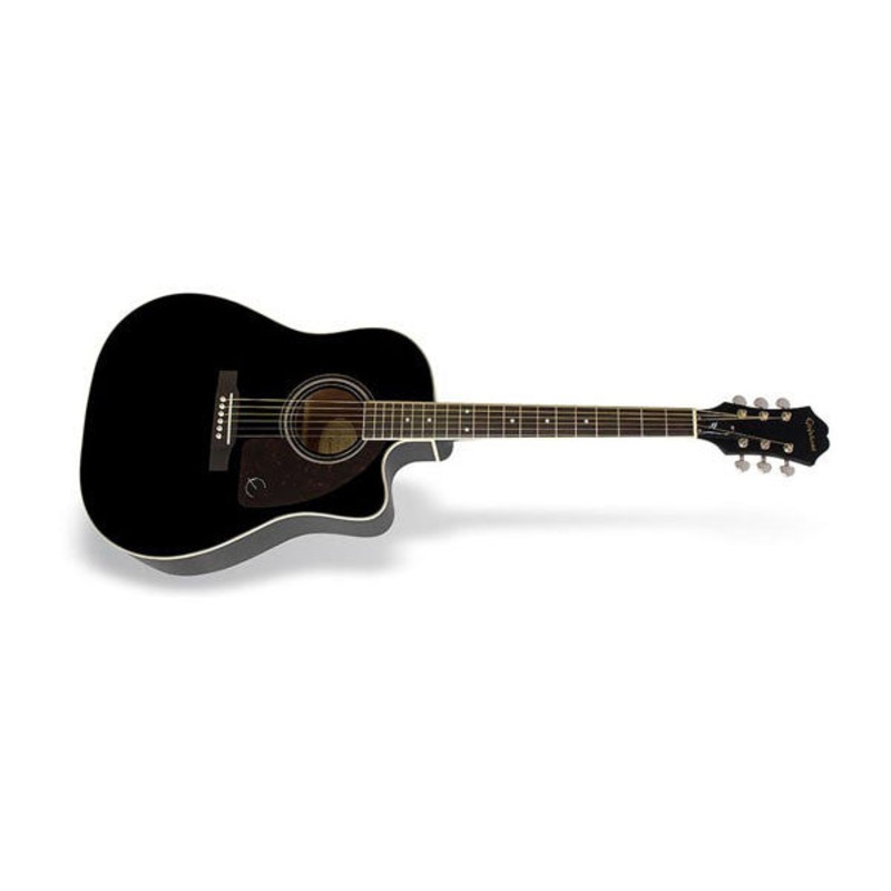 Epiphone J-45 EC Studio AJ-220SCE Electro Acoustic Guitar - Ebony