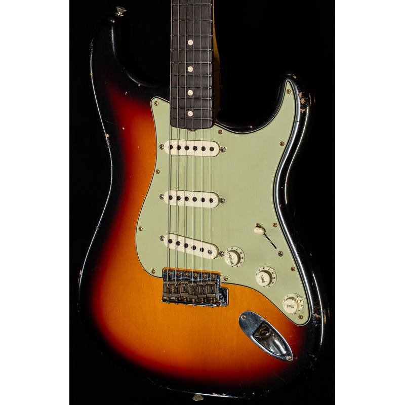 Fender Custom Shop Masterbuilt Todd Krause True '62 Strat Journeyman Relic 3-Tone Sunburst 59 C (984)