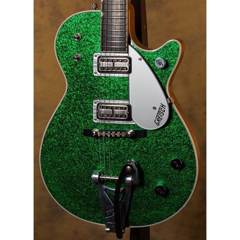 2012 Gretsch G6129TG Green Sparkle Jet w/ Bigsby