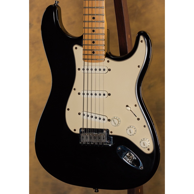 2001 Fender American Stratocaster Black Maple