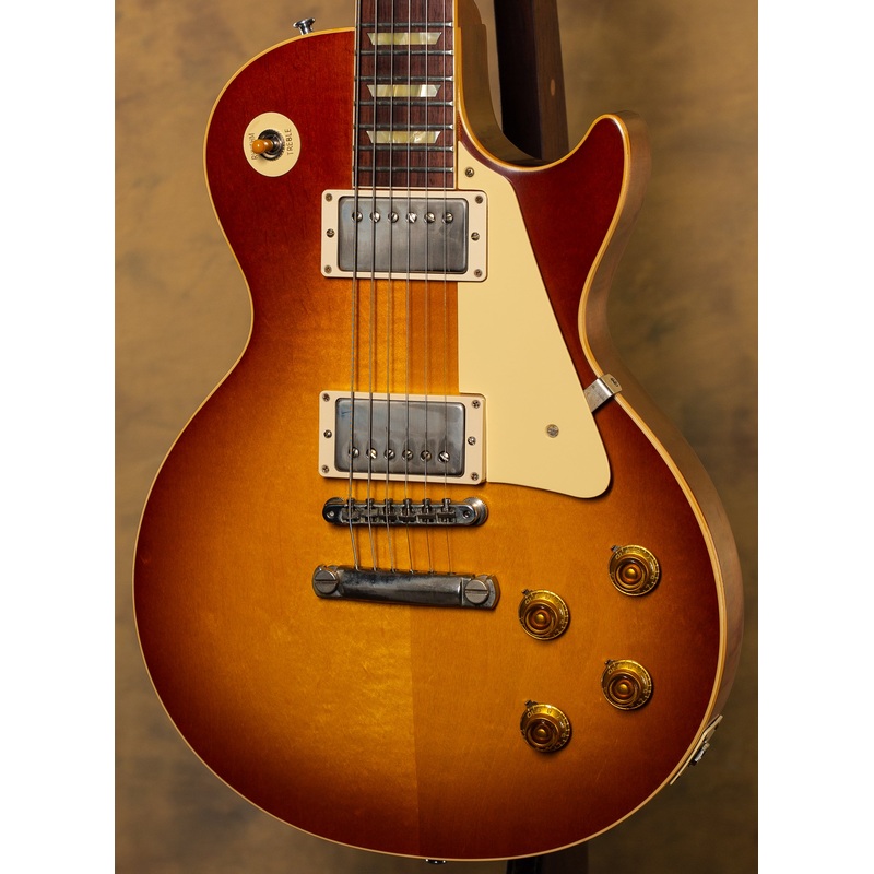 2019 Gibson Custom Shop 1958 Les Paul Standard Reissue Iced Tea Burst Bolivian Rosewood