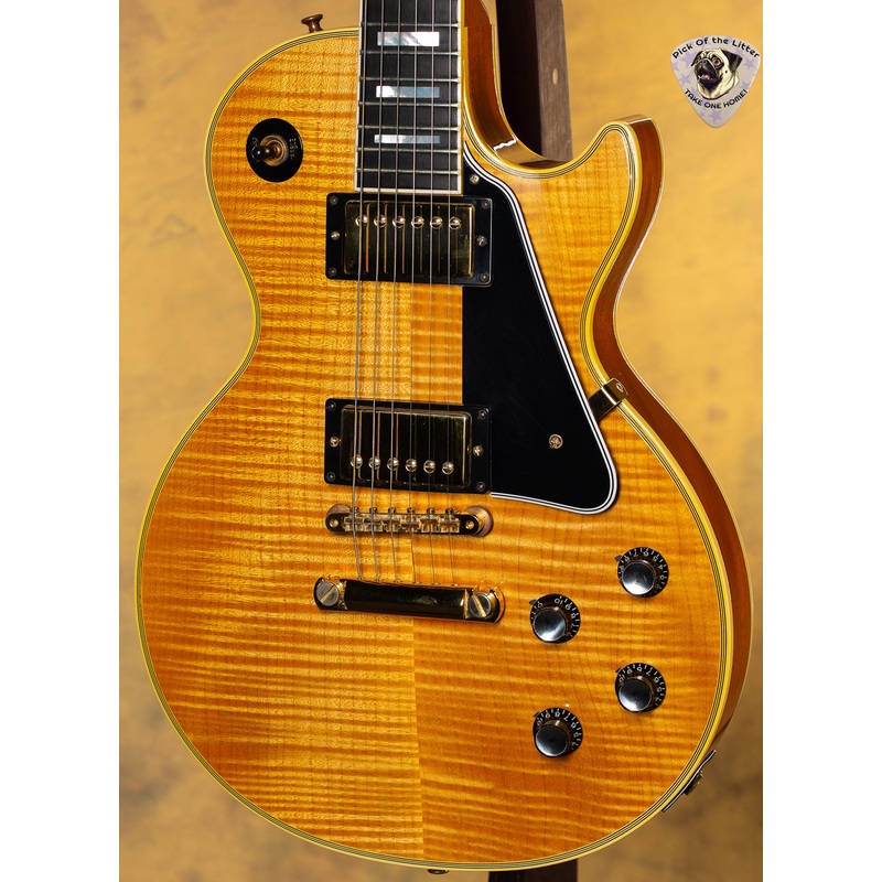 2000 Gibson Custom Shop 1968 Les Paul Custom Natural Flame Top