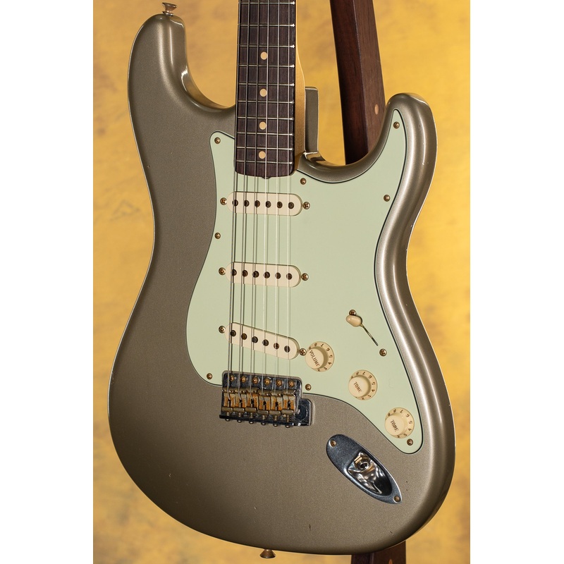 2006 Fender Custom Shop 1959 Stratocaster Shoreline Gold Relic