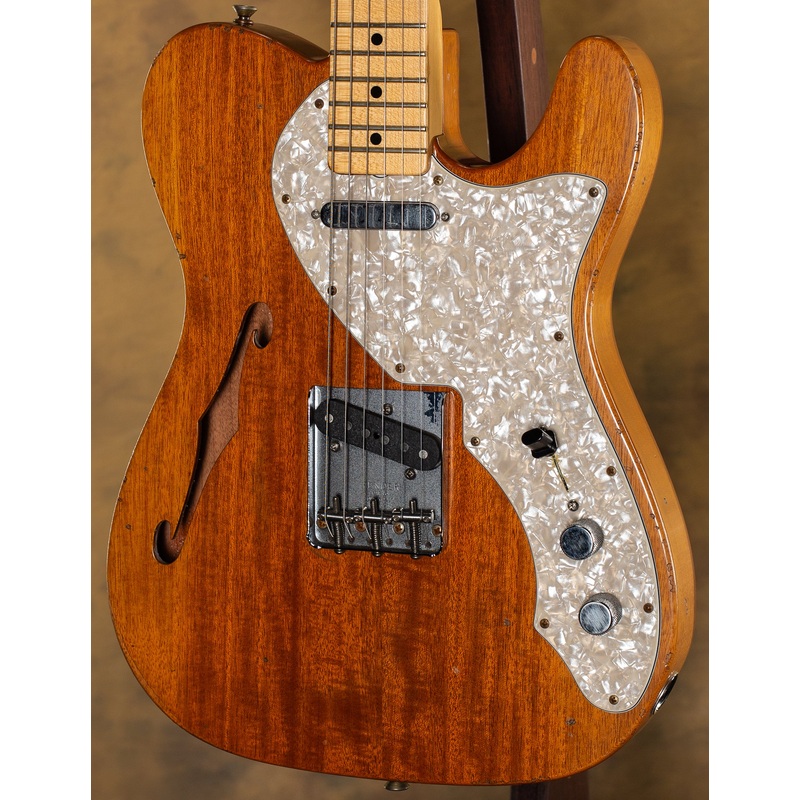 2020 Fender Custom Shop Vintage Custom 1968 Tele Thinline Underwood Aged