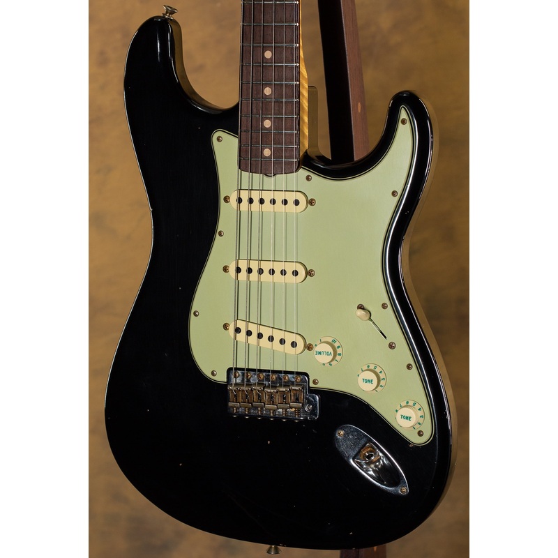 2022 Fender Custom Shop Willcutt True '62 Stratocaster Journeyman Relic Black Large C