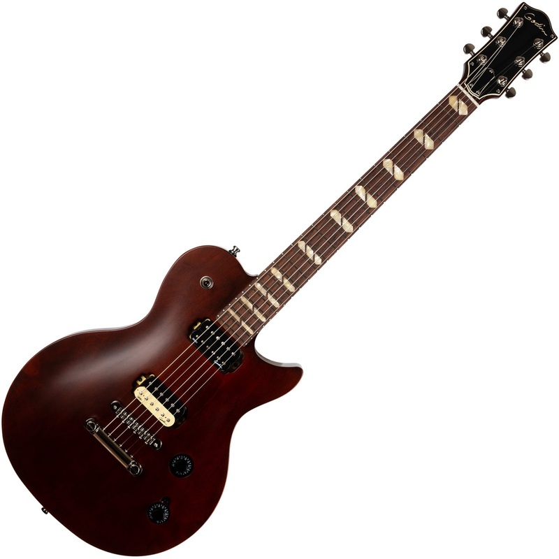 Used-Godin Summit Electric Guitar Hardtail in Havana Brown - 050482