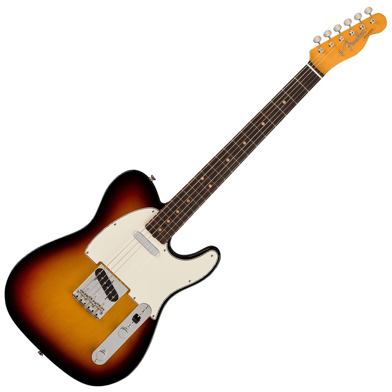USED SPECIAL! Fender American Vintage II 1963 Telecaster Electric Guitar Rosewood in 3 Color Sunburst w/Case - USDAVTELE
