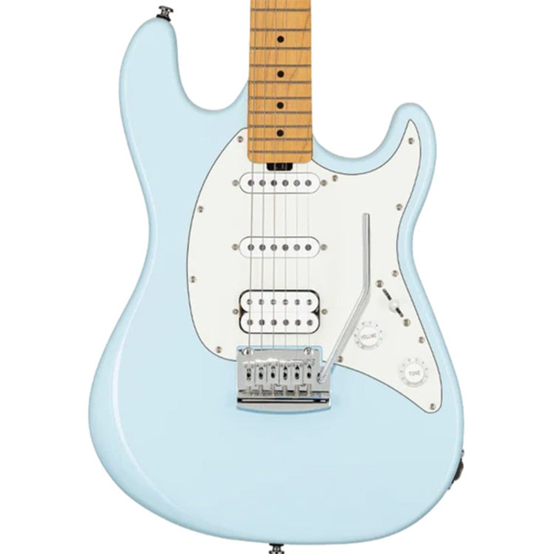 Sterling by Music Man Cutlass Classic HSS Electric Guitar, Daphne Blue