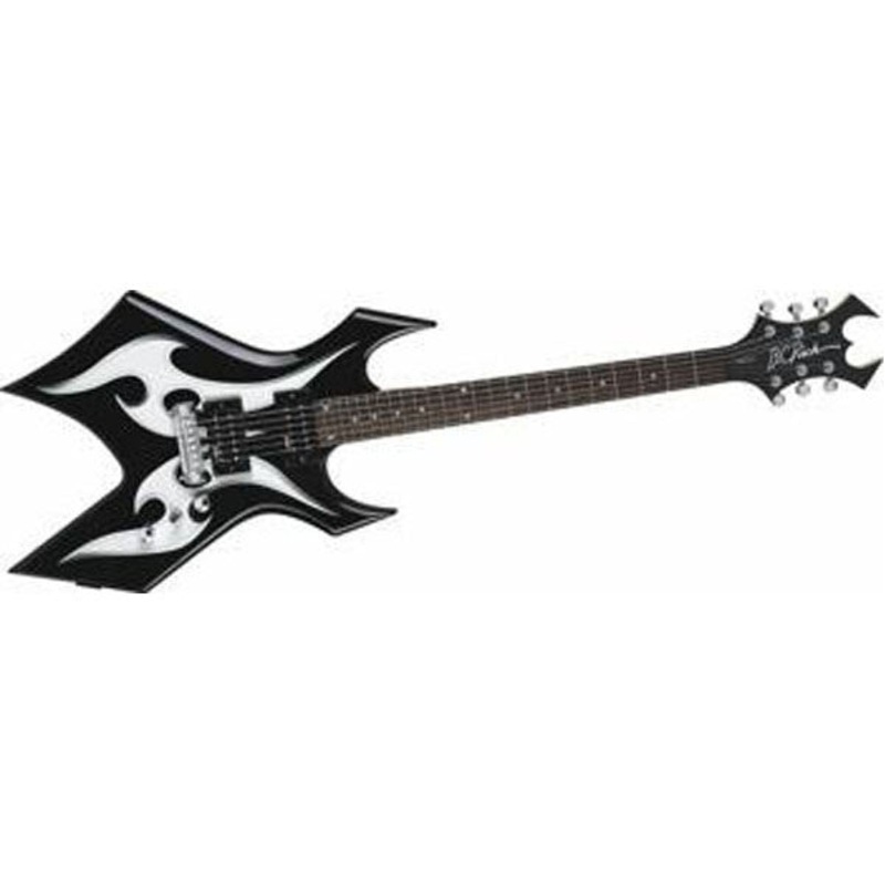 BC Rich Metal Master Warlock Electric Guitar - Black Finish W/ Graphic