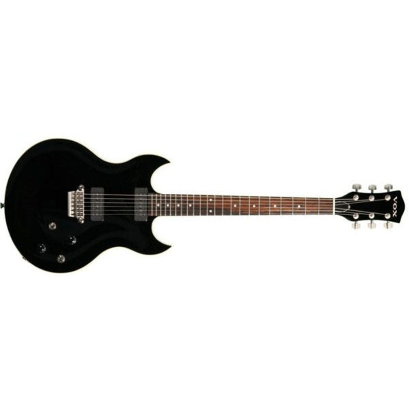Vox Virage SDC33 33 Double Cutaway Electric Guitar - Black