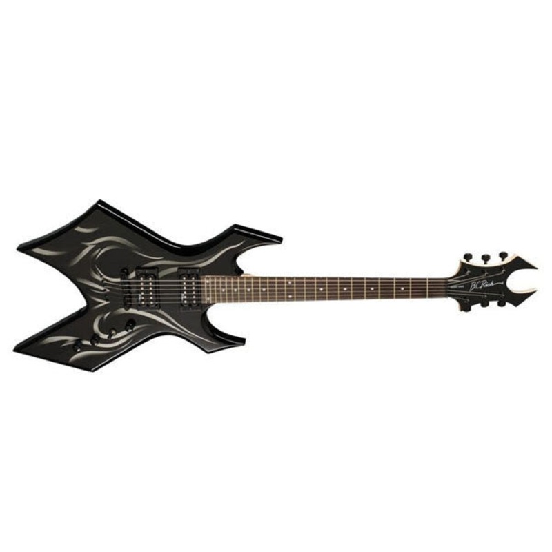 B.C. Rich Kerry King Wartribe 1 Signature Electric Guitar - Onyx