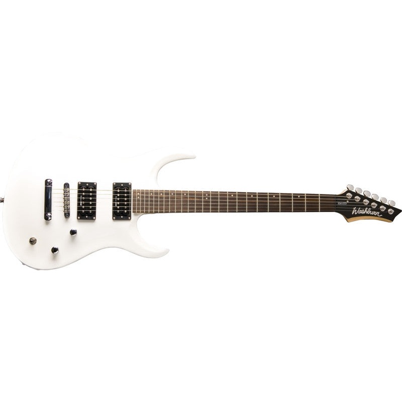 Washburn XMSTD2PWH Electric Guitar, Xm Series - Pearl White