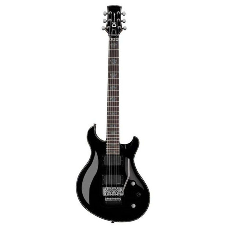 Charvel Desolation DC-1 FR Electric Guitar, Rosewood Fretboard - Black