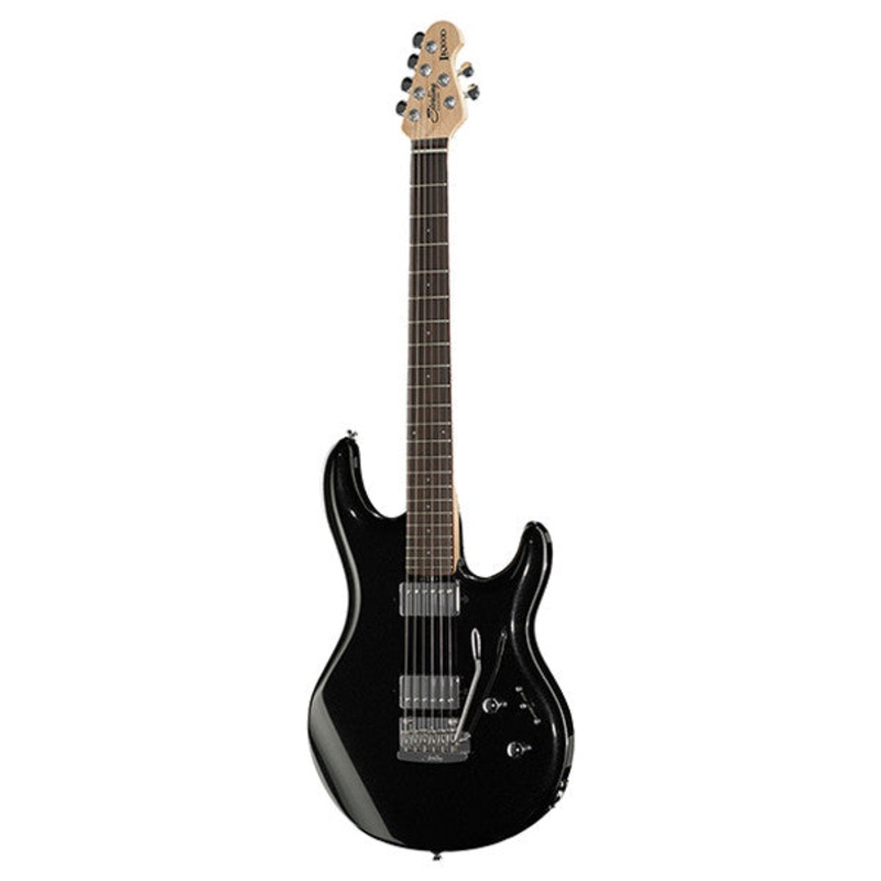 Sterling by Music Man LK100D Steve Lukather Electric Guitar - Black Metallic