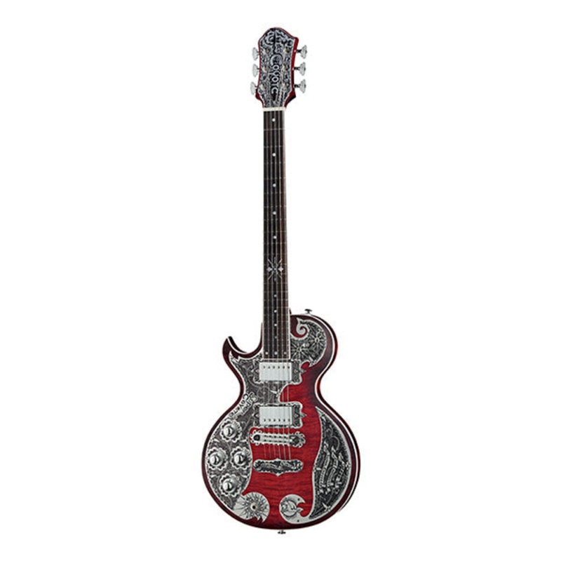 Teye Guitars Super Coyote Left Handed Electric Guitar - Red Burst